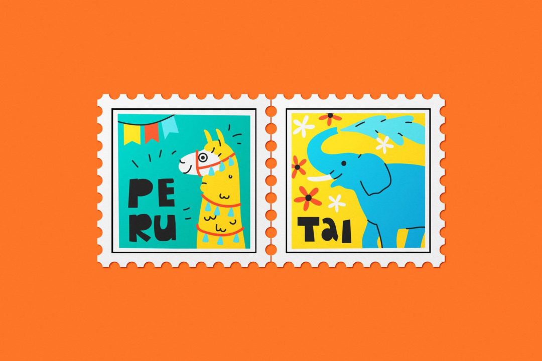 5款方形邮票印花图案设计展示效果图PS智能贴图样机模板素材 Square Stamps Mockup Set 样机素材 第3张-素材湾丨精选海外优质设计素材资源 5款方形邮票印花图案设计展示效果图PS智能贴图样机模板素材 Square Stamps Mockup Set 样机素材 sucaiwan.com