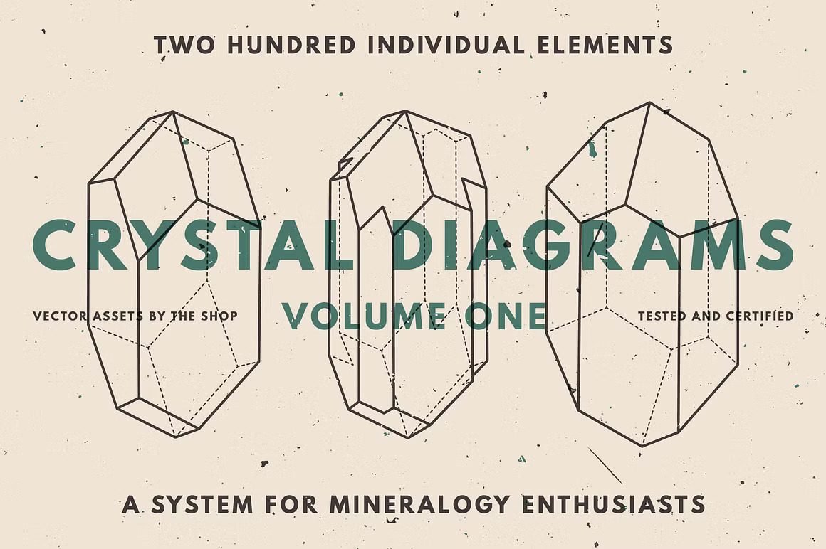 古老宝石矿物学水晶线稿矢量插图素材 Crystal diagrams vol. 01 图片素材 第1张-素材湾丨精选海外优质设计素材资源 古老宝石矿物学水晶线稿矢量插图素材 Crystal diagrams vol. 01 图片素材 sucaiwan.com
