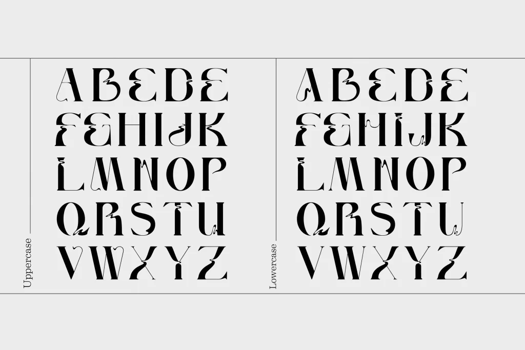 高质量受海市蜃楼启发的海报杂志排版女性品牌设计英文字体 FataMorgana Display Font 设计素材 sucaiwan.com