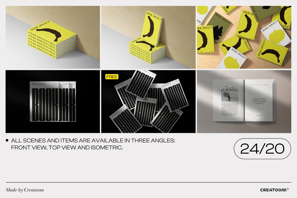 Creatoom 55个侘寂风极简精装书籍画册封面设计作品贴图场景PSD样机素材 55 book mockups 样机素材 第8张-素材湾丨精选海外优质设计素材资源 Creatoom 55个侘寂风极简精装书籍画册封面设计作品贴图场景PSD样机素材 55 book mockups 样机素材 sucaiwan.com