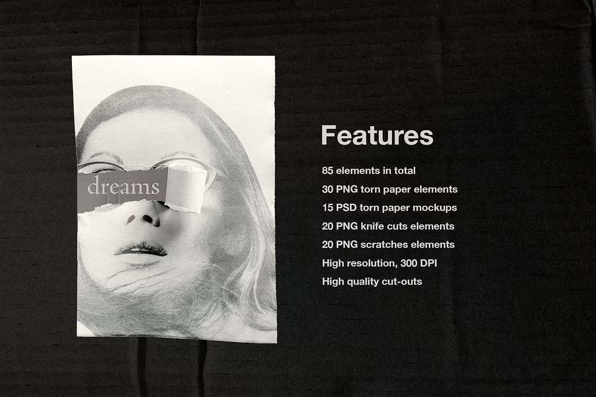 85款复古高精度撕纸刀切破碎破损划痕毛边抽象艺术纸张背景肌理纹理图片设计套装Torn Paper Bundle 图片素材 第13张-素材湾丨精选海外优质设计素材资源 85款复古高精度撕纸刀切破碎破损划痕毛边抽象艺术纸张背景肌理纹理图片设计套装Torn Paper Bundle 图片素材 sucaiwan.com