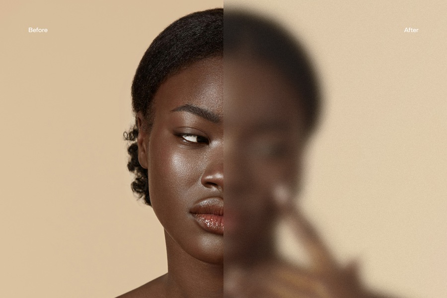 抽象艺术朦胧磨砂梦幻水蒸气雾气叠加肌理特效PSD样机 Steam Overlay Effect 插件预设 sucaiwan.com