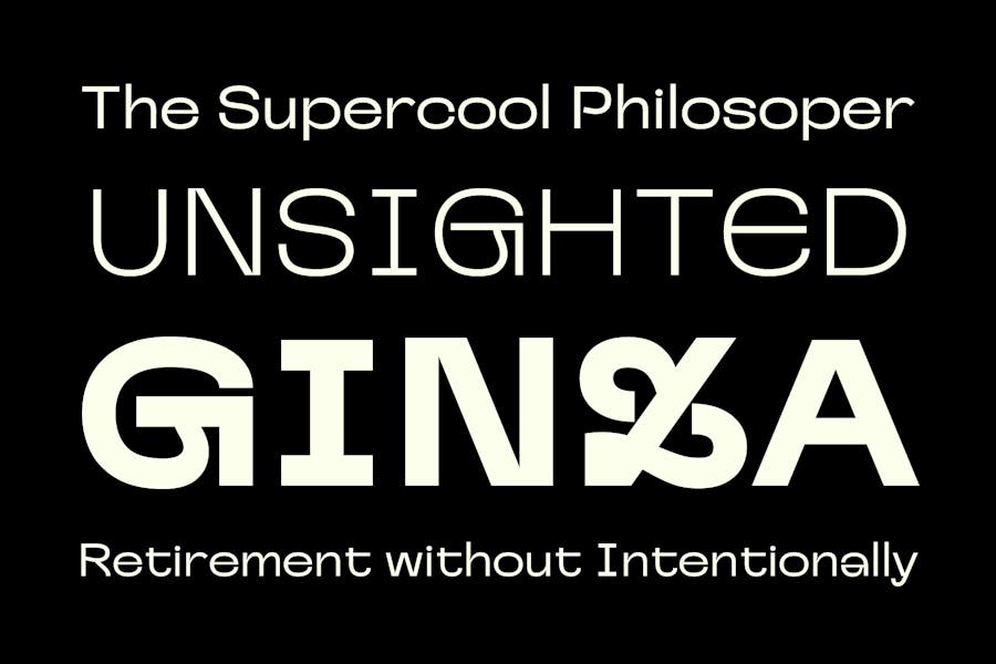 现代创意杂志海报徽标设计无衬线英文字体安装包 Gizale 设计素材 第6张-素材湾丨精选海外优质设计素材资源 现代创意杂志海报徽标设计无衬线英文字体安装包 Gizale 设计素材 sucaiwan.com