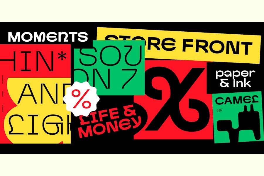 现代创意杂志海报徽标设计无衬线英文字体安装包 Gizale 设计素材 第12张-素材湾丨精选海外优质设计素材资源 现代创意杂志海报徽标设计无衬线英文字体安装包 Gizale 设计素材 sucaiwan.com