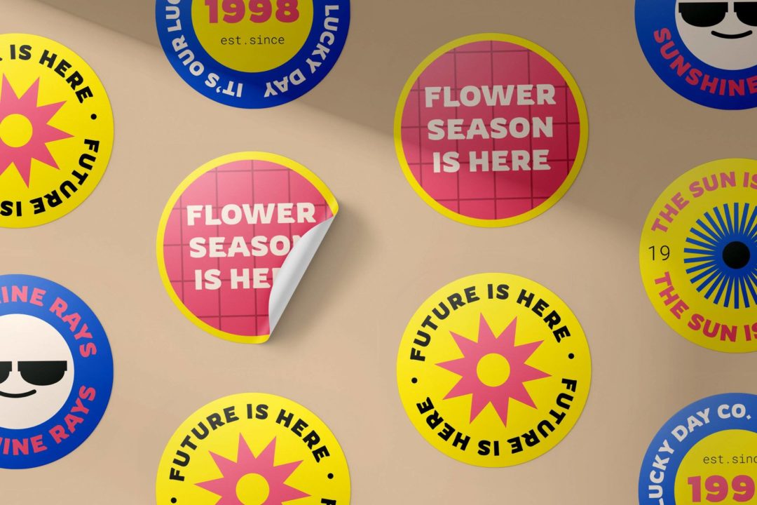 5款逼真圆形不干胶标签贴纸LOGO贴设计展示效果图PS智能贴图样机模板素材 Round Stickers Mockup Set 样机素材 第5张-素材湾丨精选海外优质设计素材资源 5款逼真圆形不干胶标签贴纸LOGO贴设计展示效果图PS智能贴图样机模板素材 Round Stickers Mockup Set 样机素材 sucaiwan.com