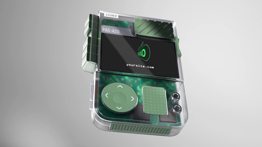 AE模板 复古录音机屏幕演示短片Vlog片头动画特效 Replay Rewind 影视音频 sucaiwan.com