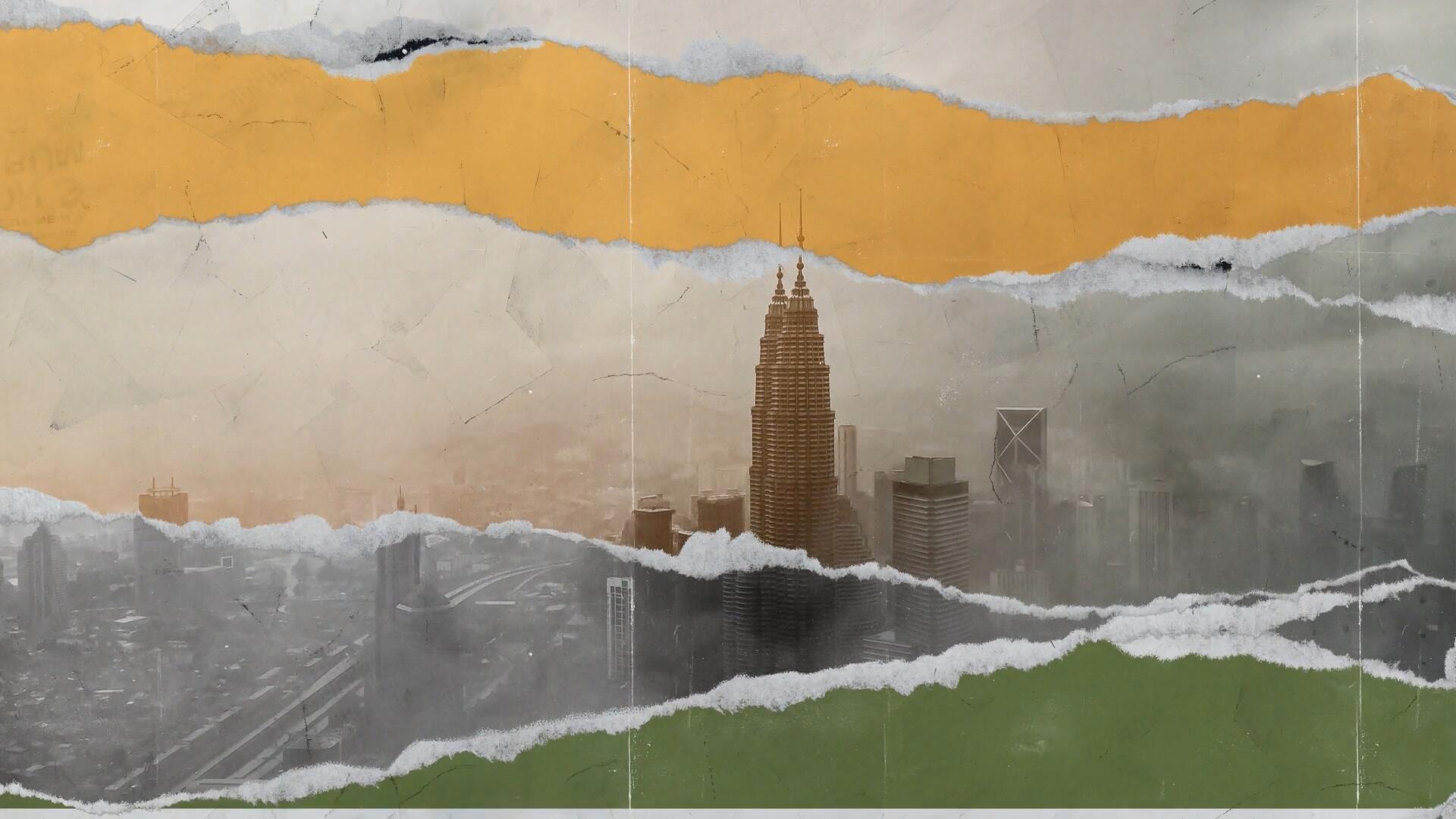 AE模板：复古创意美学撕纸拼贴纸张转场过渡VLOG片头动画模板 Paper Rips Opener , sucaiwan.com