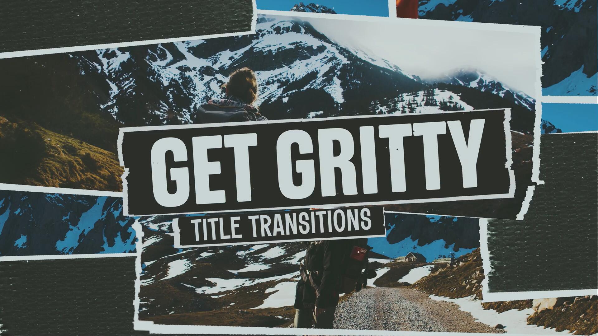 PR模板：复古蹩脚垃圾美学胶片打孔快闪烧伤文字标题转场过渡 , sucaiwan.com