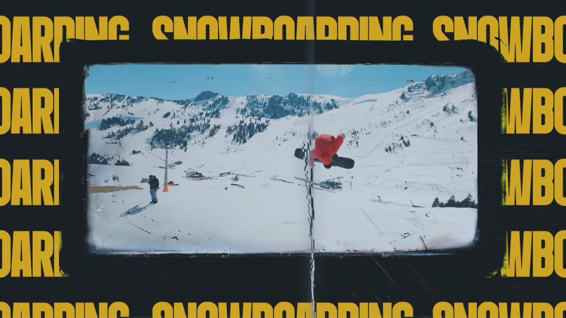 PR模板：复古蹩脚垃圾美学胶片打孔快闪烧伤文字标题转场过渡 , sucaiwan.com