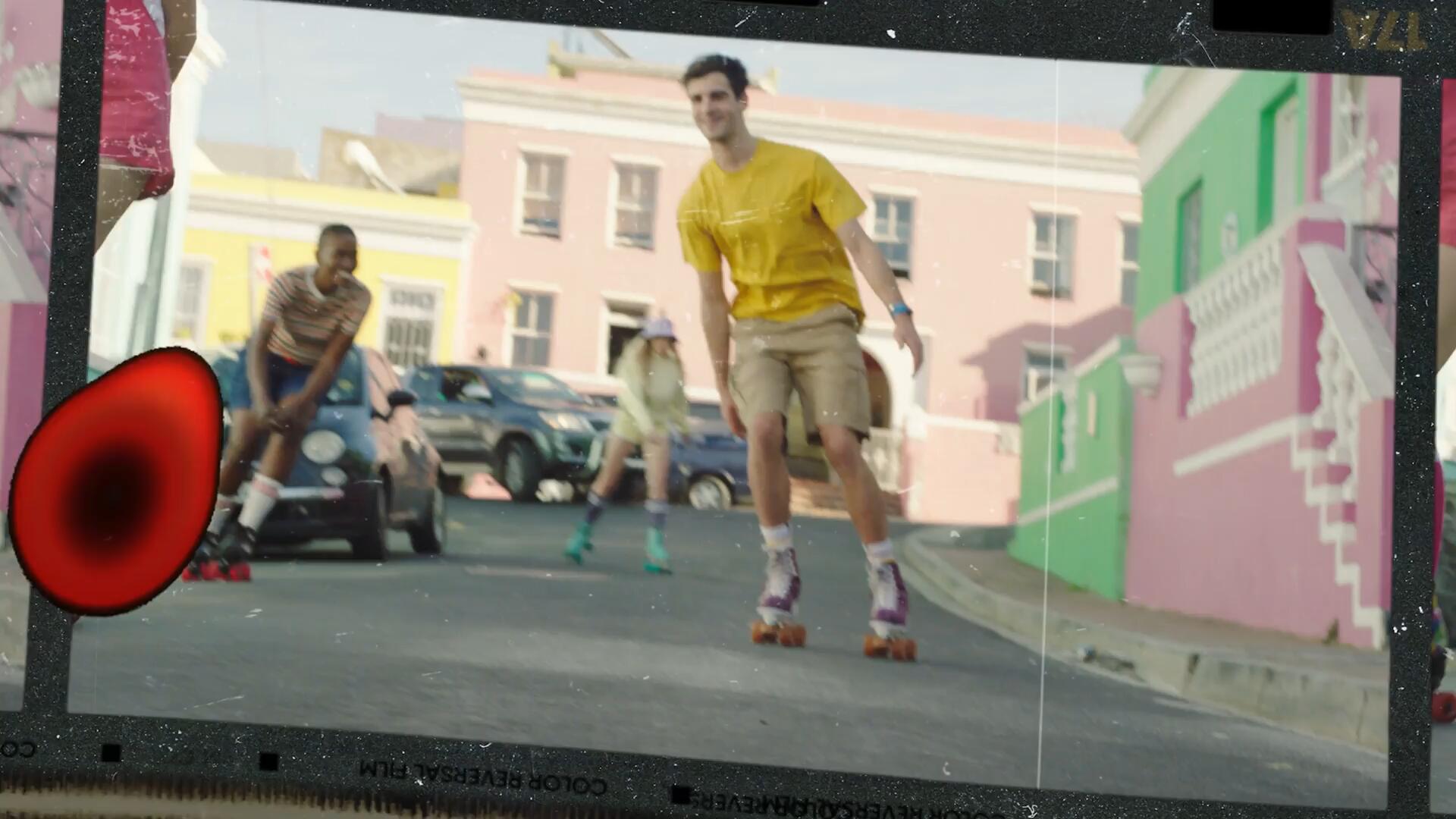 PR模板：复古蹩脚垃圾美学胶片打孔快闪烧伤文字标题转场过渡 , sucaiwan.com