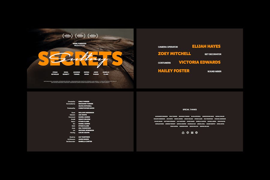 4款创意电影影片视频海报标题设计PSD分层源文件素材 Video & Movie Titles Templates 图片素材 第3张-素材湾丨精选海外优质设计素材资源 4款创意电影影片视频海报标题设计PSD分层源文件素材 Video & Movie Titles Templates 图片素材 sucaiwan.com