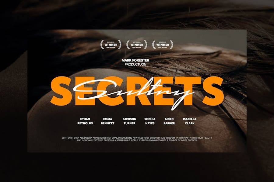 4款创意电影影片视频海报标题设计PSD分层源文件素材 Video & Movie Titles Templates 图片素材 第2张-素材湾丨精选海外优质设计素材资源 4款创意电影影片视频海报标题设计PSD分层源文件素材 Video & Movie Titles Templates 图片素材 sucaiwan.com