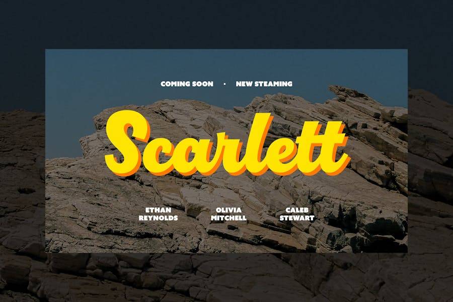 4款创意电影影片视频海报标题设计PSD分层源文件素材 Video & Movie Titles Templates 图片素材 第6张-素材湾丨精选海外优质设计素材资源 4款创意电影影片视频海报标题设计PSD分层源文件素材 Video & Movie Titles Templates 图片素材 sucaiwan.com