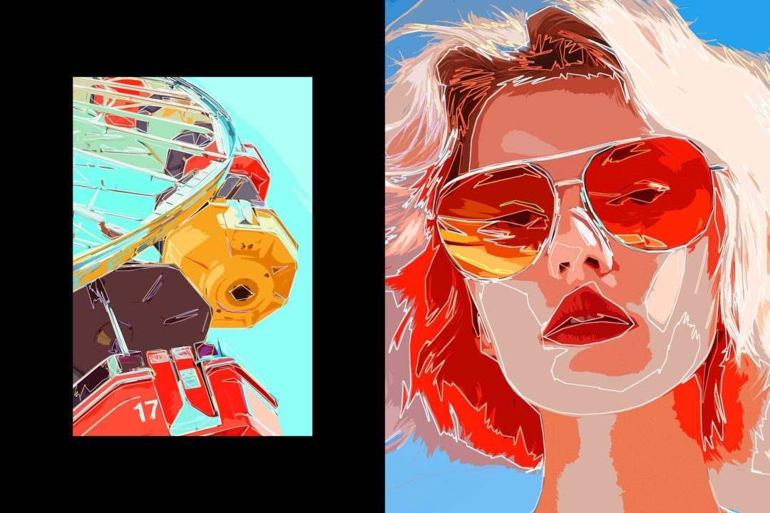 潮流涂鸦素描油漆效果图片人像照片修图PS特效插件样机模板 Marker Sketch Photo Effect 插件预设 第3张-素材湾丨精选海外优质设计素材资源 潮流涂鸦素描油漆效果图片人像照片修图PS特效插件样机模板 Marker Sketch Photo Effect 插件预设 sucaiwan.com