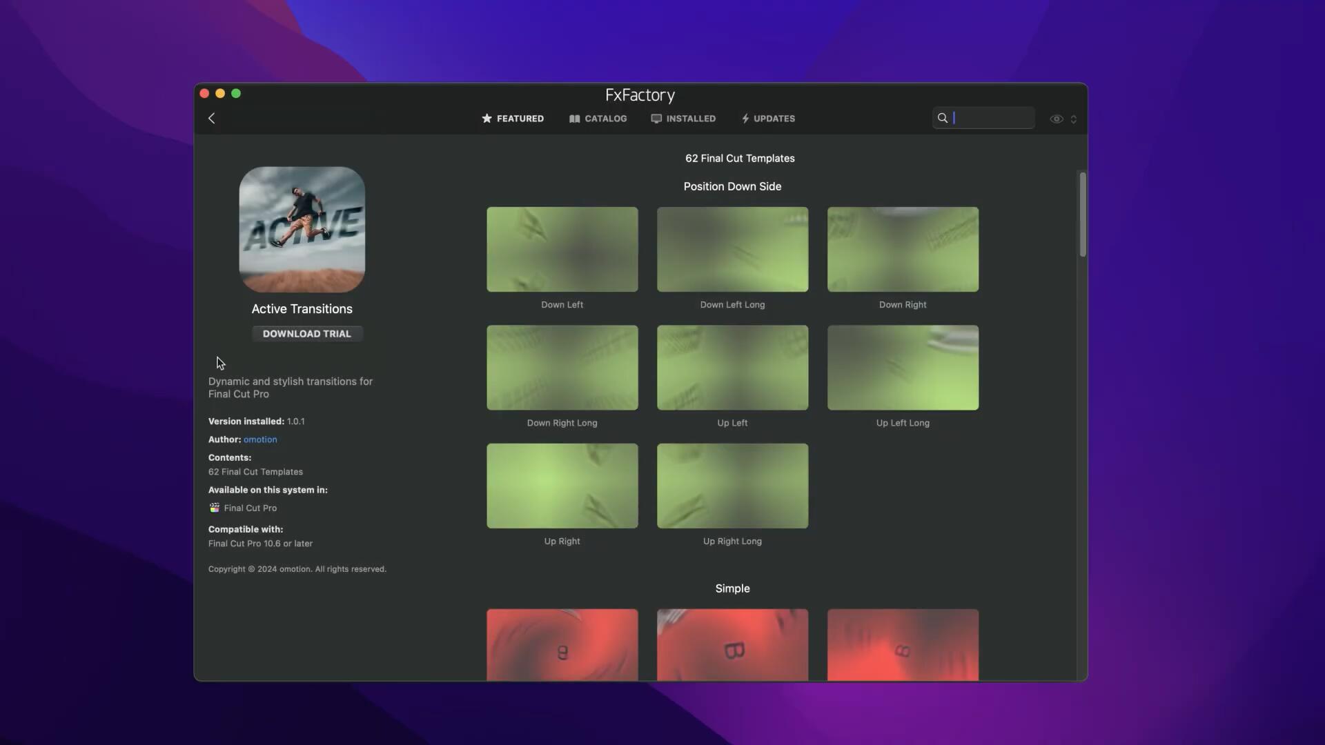 FCPX插件:62个时尚酷炫动态活力视频无缝转场预设 Active transitions , 第3张-素材湾丨精选海外优质设计素材资源 FCPX插件:62个时尚酷炫动态活力视频无缝转场预设 Active transitions , sucaiwan.com