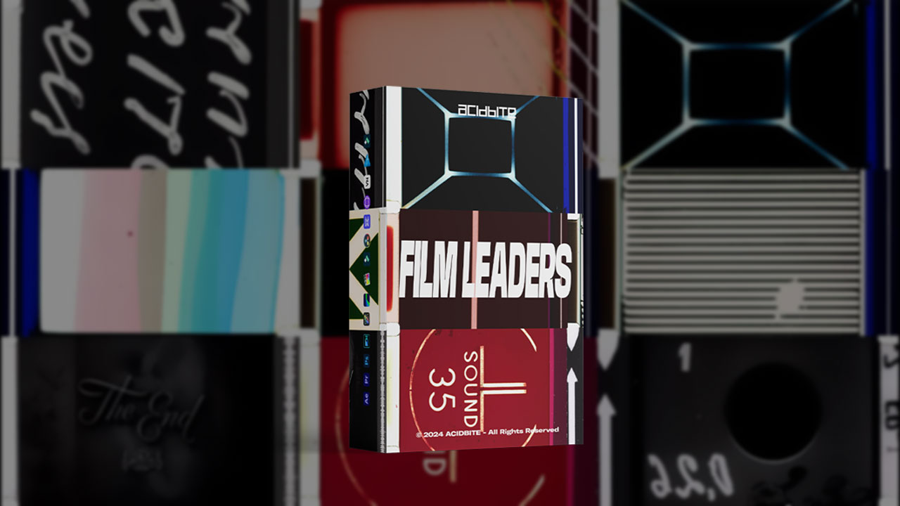 AcidBite - Film Leaders 4K 97种老式胶片扫描颗粒纹理脏污引线伪影叠加转场4k视频素材 影视音频 sucaiwan.com