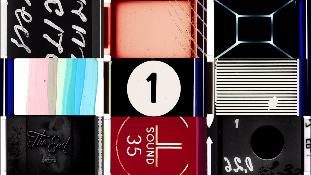 AcidBite - Film Leaders 4K 97种老式胶片扫描颗粒纹理脏污引线伪影叠加转场4k视频素材 影视音频 sucaiwan.com