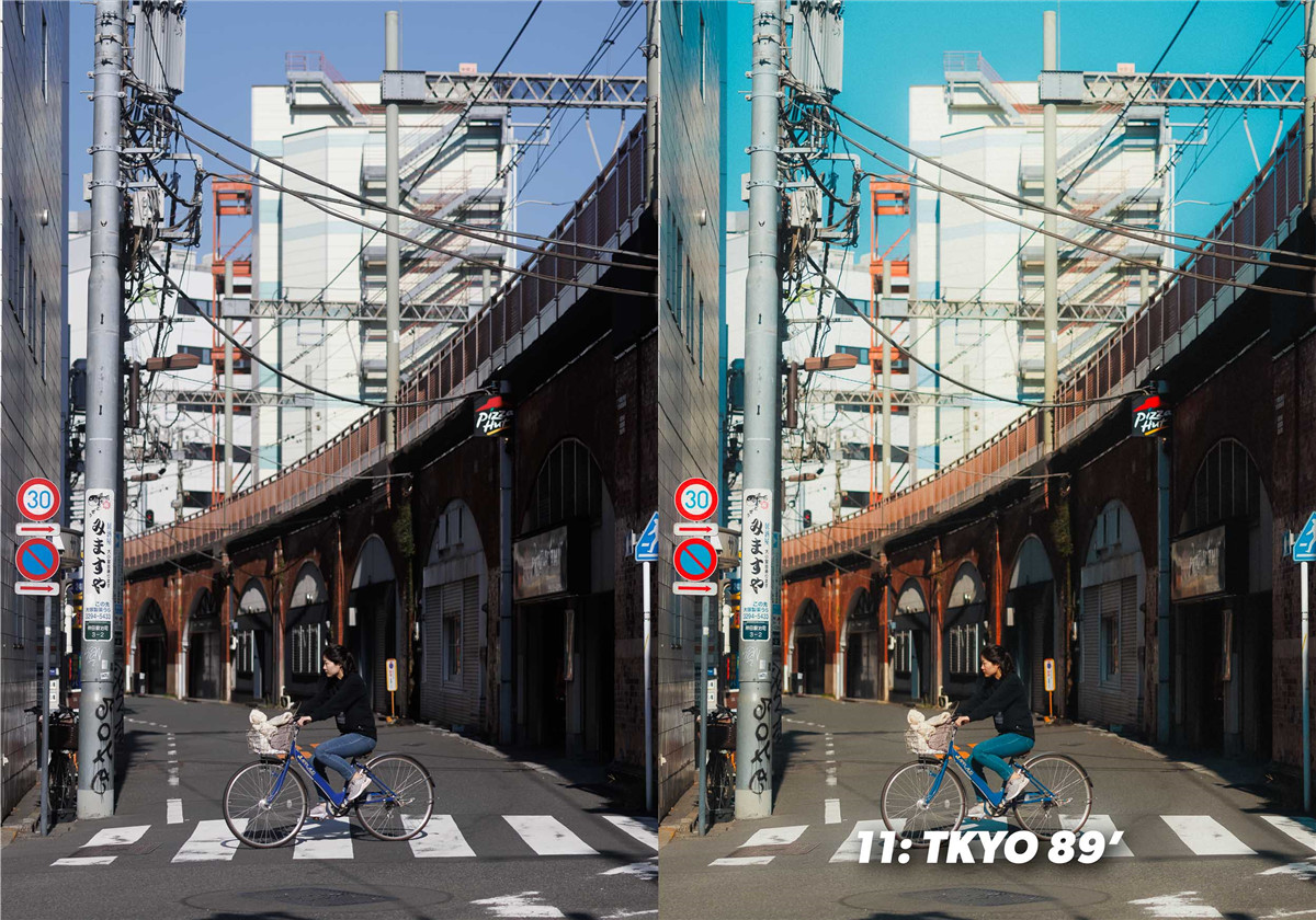 TKNORTH STUDIO CINEMATIK FILM PRESET PACK 蓝橙色电影美学LR调色预设 , sucaiwan.com