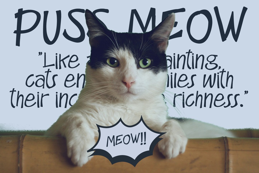 创意趣味卡通漫画风活力书籍标题LOGO设计手绘PSAI英文字体安装包 Comicks – Scribbles Handwritten Font 设计素材 sucaiwan.com