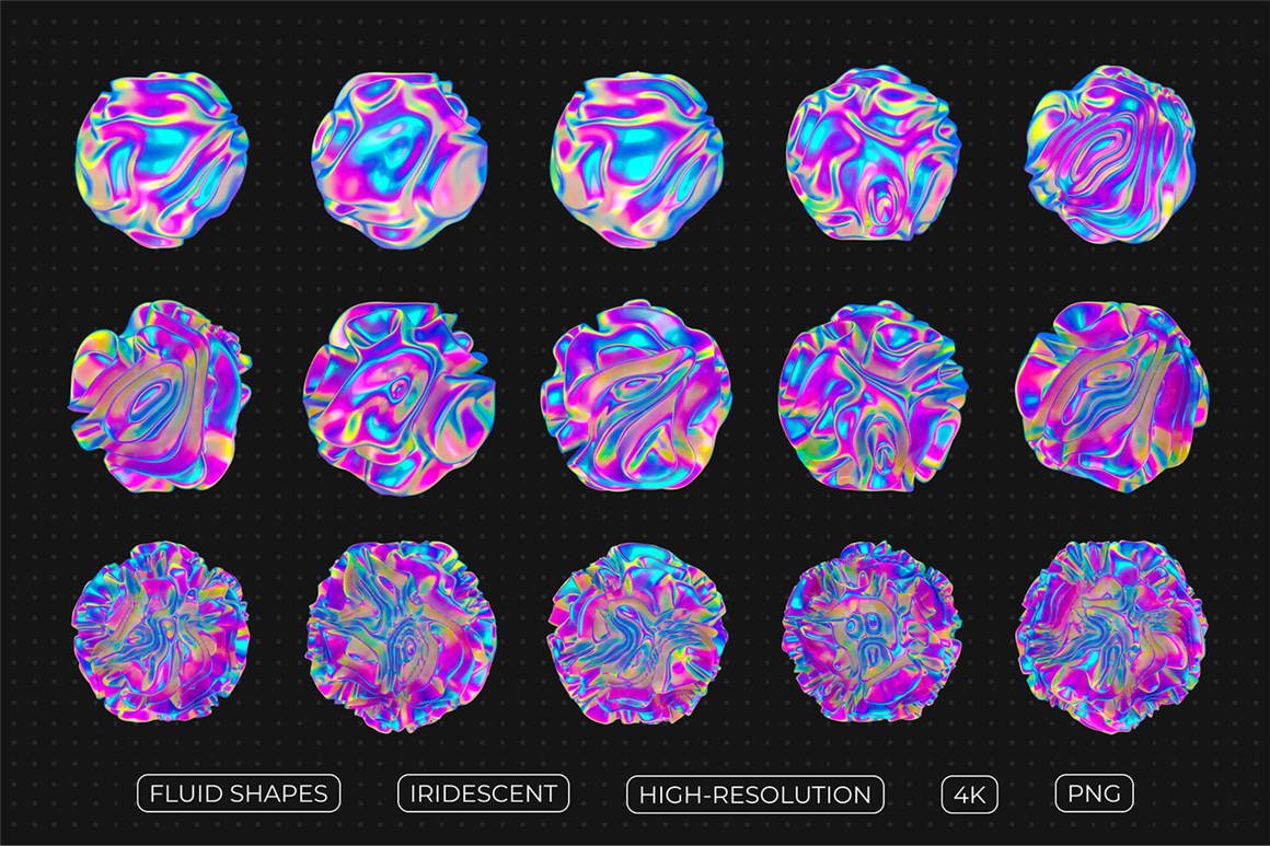 ZNN 抽象全息活力彩虹炫彩流体3D形状海报设计透明PNG素材 Fluid shapes 图片素材 第3张-素材湾丨精选海外优质设计素材资源 ZNN 抽象全息活力彩虹炫彩流体3D形状海报设计透明PNG素材 Fluid shapes 图片素材 sucaiwan.com