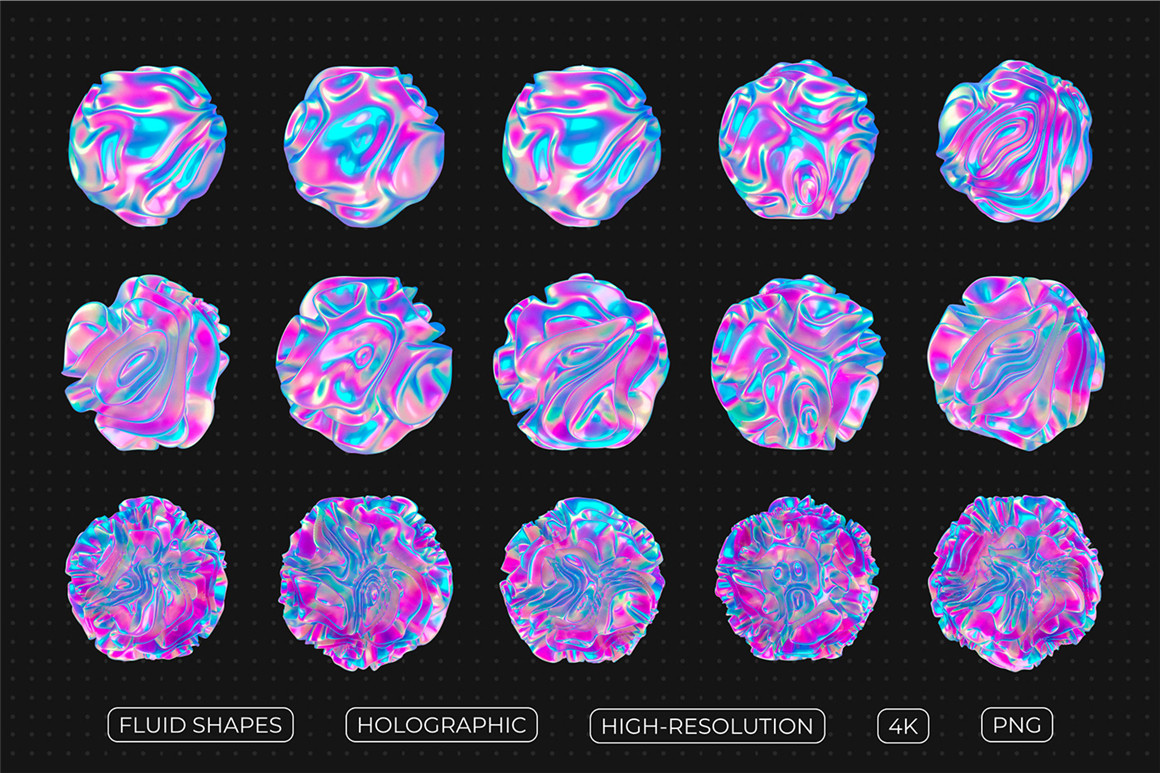 ZNN 抽象全息活力彩虹炫彩流体3D形状海报设计透明PNG素材 Fluid shapes 图片素材 第4张-素材湾丨精选海外优质设计素材资源 ZNN 抽象全息活力彩虹炫彩流体3D形状海报设计透明PNG素材 Fluid shapes 图片素材 sucaiwan.com