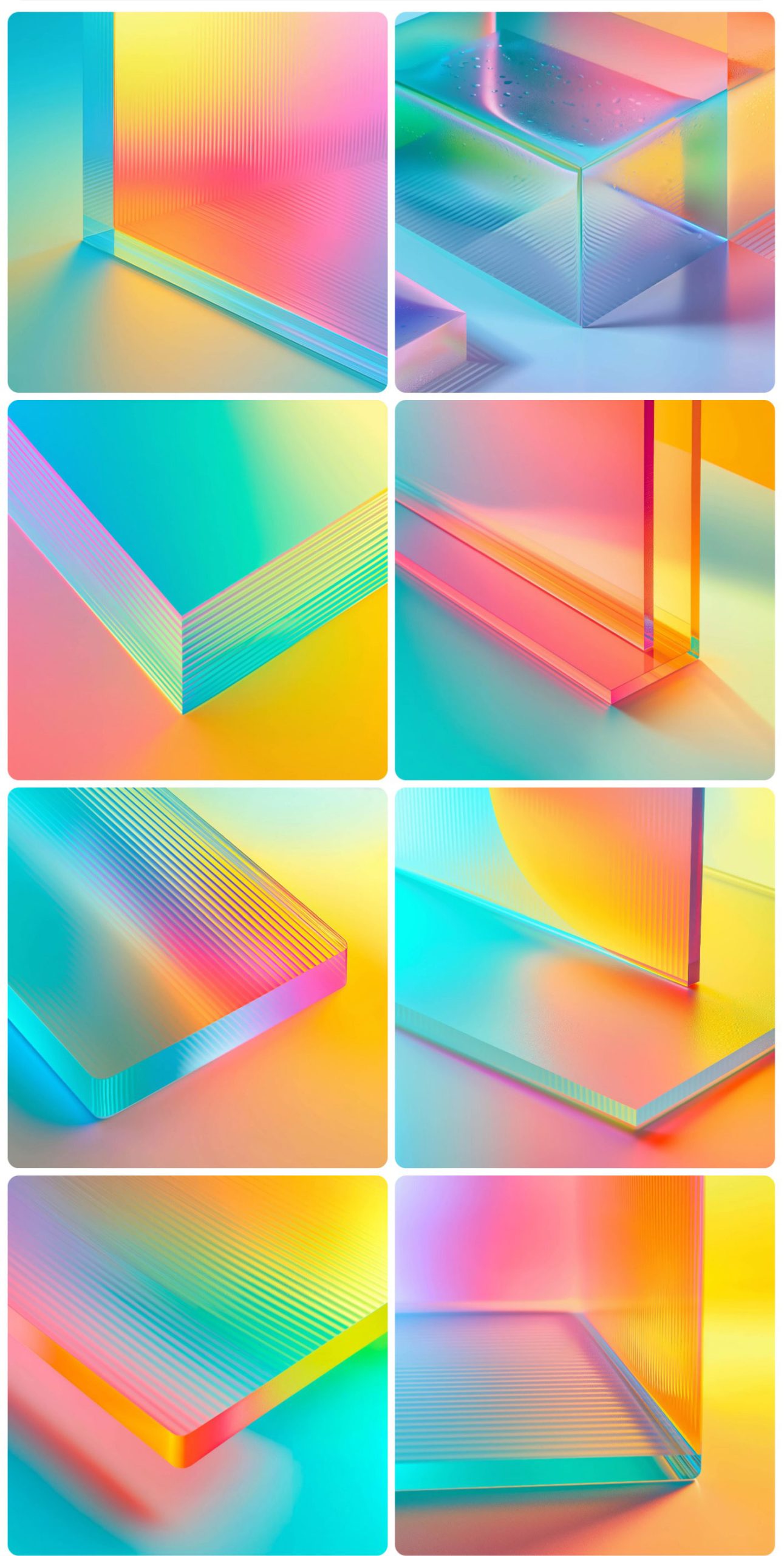 Nebulous Hues 36个现代柔和朦胧梦幻抽象艺术INS渐变颗粒噪点弥散光炫彩平面背景设计套装 , sucaiwan.com