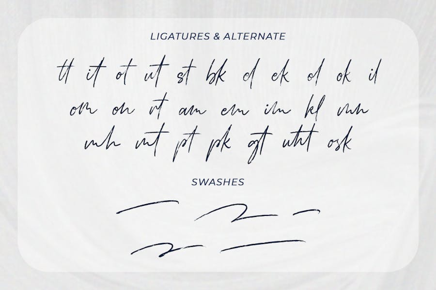 优雅杂志海报徽标设计手写英文字体安装包 Southcastle – Brush Font 设计素材 第4张-素材湾丨精选海外优质设计素材资源 优雅杂志海报徽标设计手写英文字体安装包 Southcastle – Brush Font 设计素材 sucaiwan.com