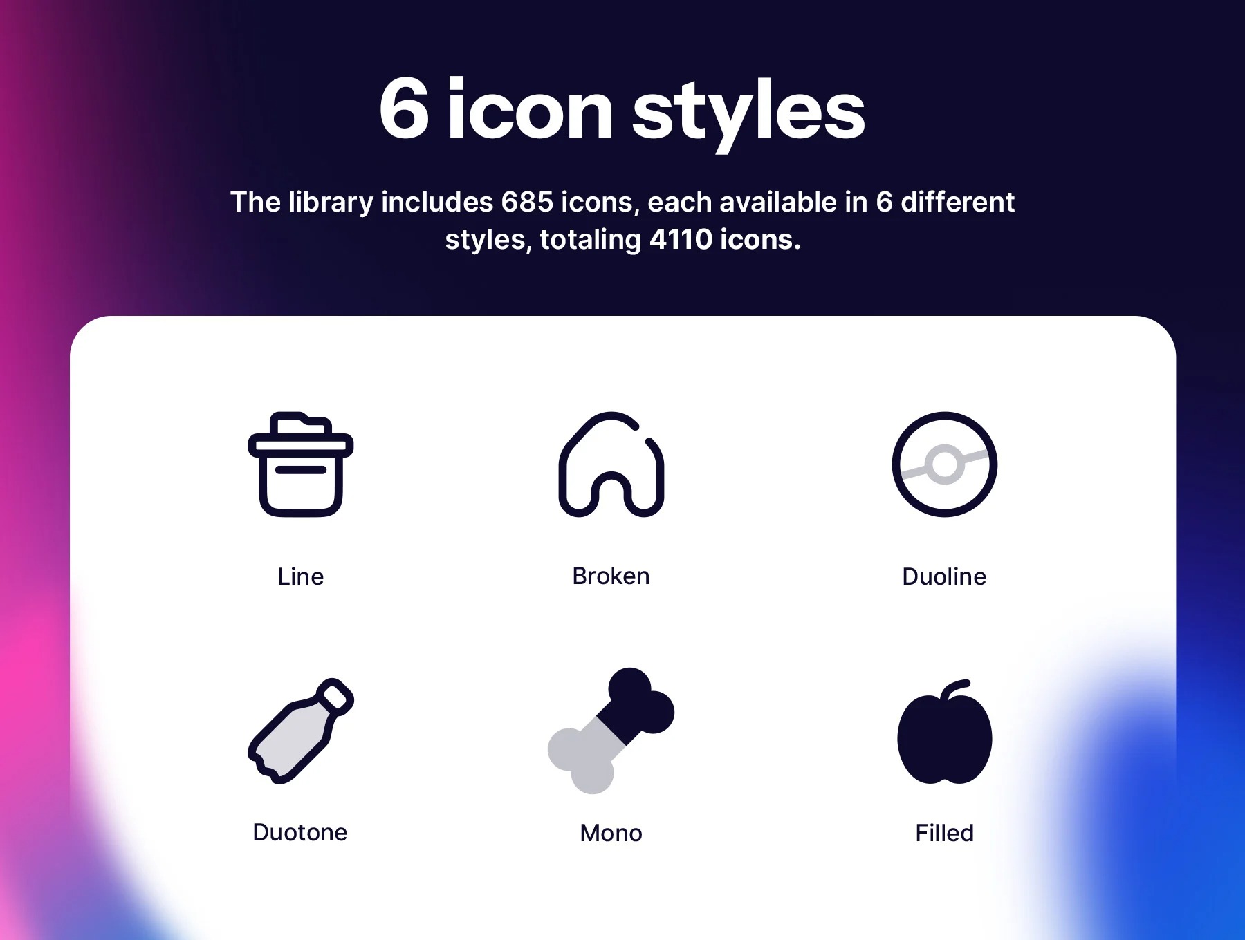 4000+款精美APP网站界面设计矢量线稿图标Icons设计素材 Iconstica Icon Pack – 4000+ Icons Set 图标素材 sucaiwan.com