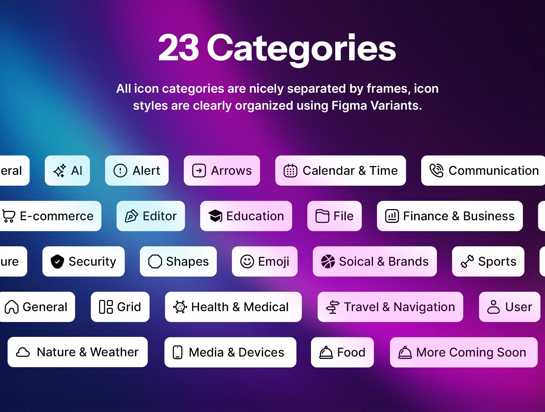 4000+款精美APP网站界面设计矢量线稿图标Icons设计素材 Iconstica Icon Pack – 4000+ Icons Set 图标素材 sucaiwan.com
