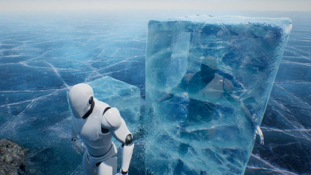 UE素材 地面冰冰块冰山水晶冰柱场景3D模型 Ice Cool – Showcase [Unreal Engine 4] 设计素材 sucaiwan.com