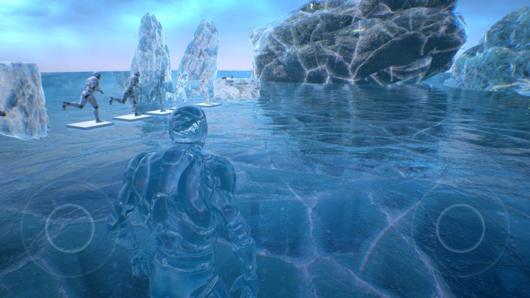 UE素材 地面冰冰块冰山水晶冰柱场景3D模型 Ice Cool – Showcase [Unreal Engine 4] 设计素材 sucaiwan.com