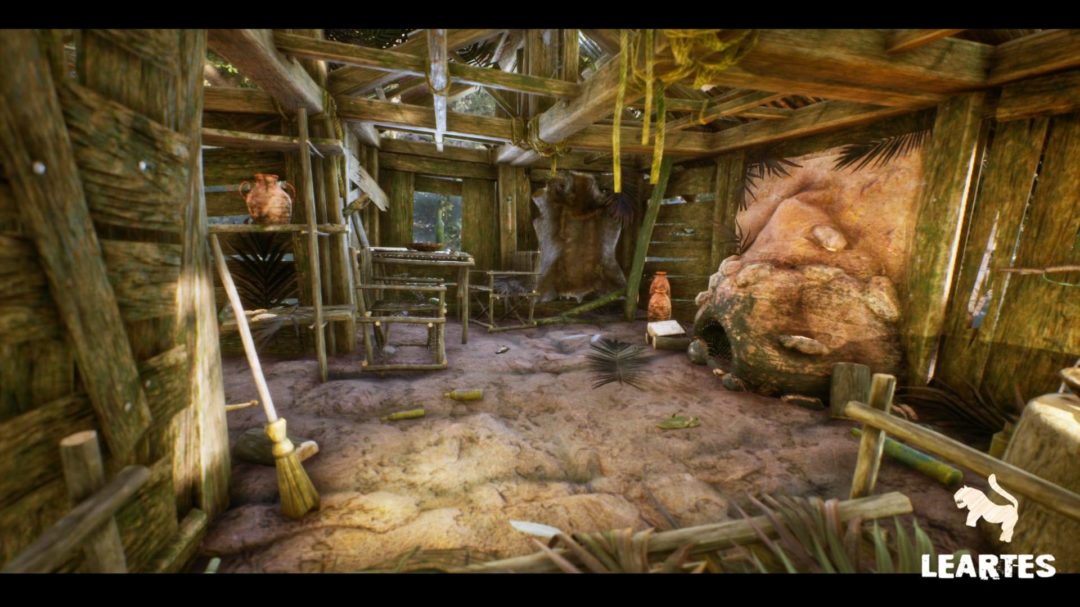 UE素材 后现代世界末日避难小岛岛屿木屋房屋3D模型 Unreal Engine – Abandoned Hut in Tropical Island (Survival / Post Apocalyptic) 设计素材 sucaiwan.com