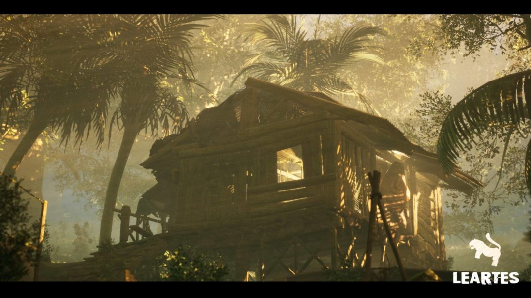 UE素材 后现代世界末日避难小岛岛屿木屋房屋3D模型 Unreal Engine – Abandoned Hut in Tropical Island (Survival / Post Apocalyptic) 设计素材 sucaiwan.com