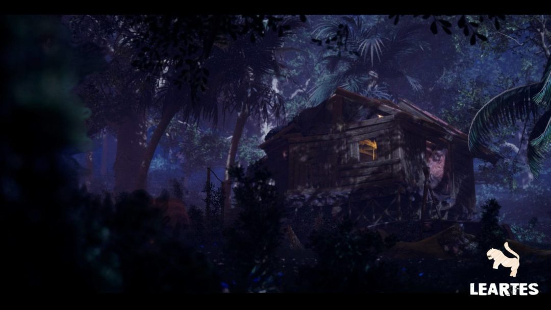 UE素材 后现代世界末日避难小岛岛屿木屋房屋3D模型 Unreal Engine – Abandoned Hut in Tropical Island (Survival / Post Apocalyptic) 设计素材 sucaiwan.com