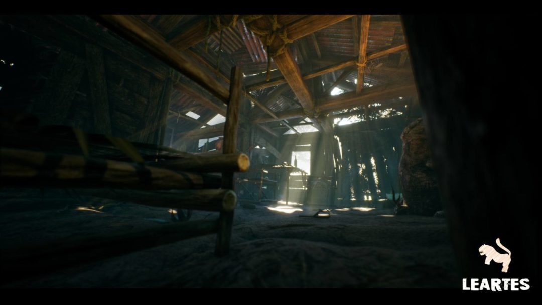 UE素材 后现代世界末日避难小岛岛屿木屋房屋3D模型 Unreal Engine – Abandoned Hut in Tropical Island (Survival / Post Apocalyptic) 设计素材 sucaiwan.com