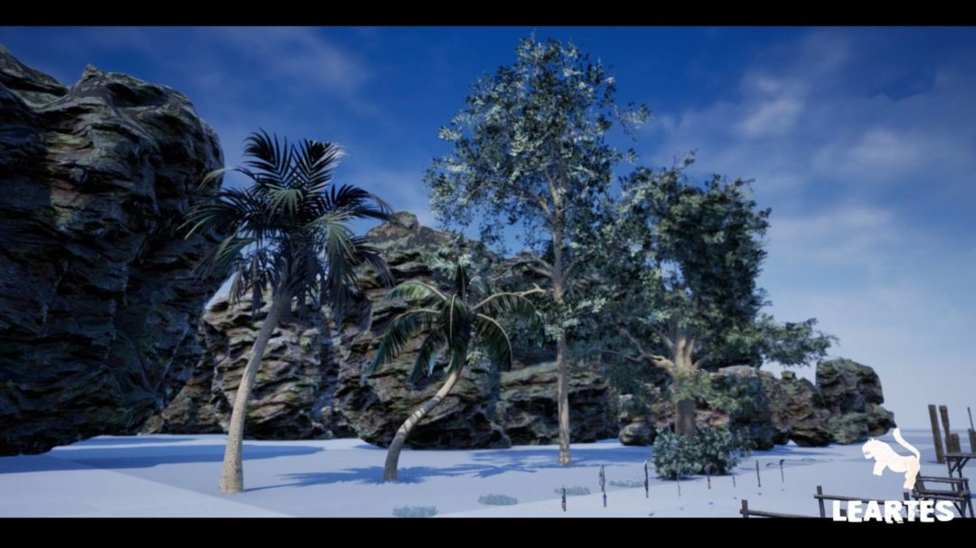 UE素材 后现代世界末日避难小岛岛屿木屋房屋3D模型 Unreal Engine – Abandoned Hut in Tropical Island (Survival / Post Apocalyptic) 设计素材 sucaiwan.com