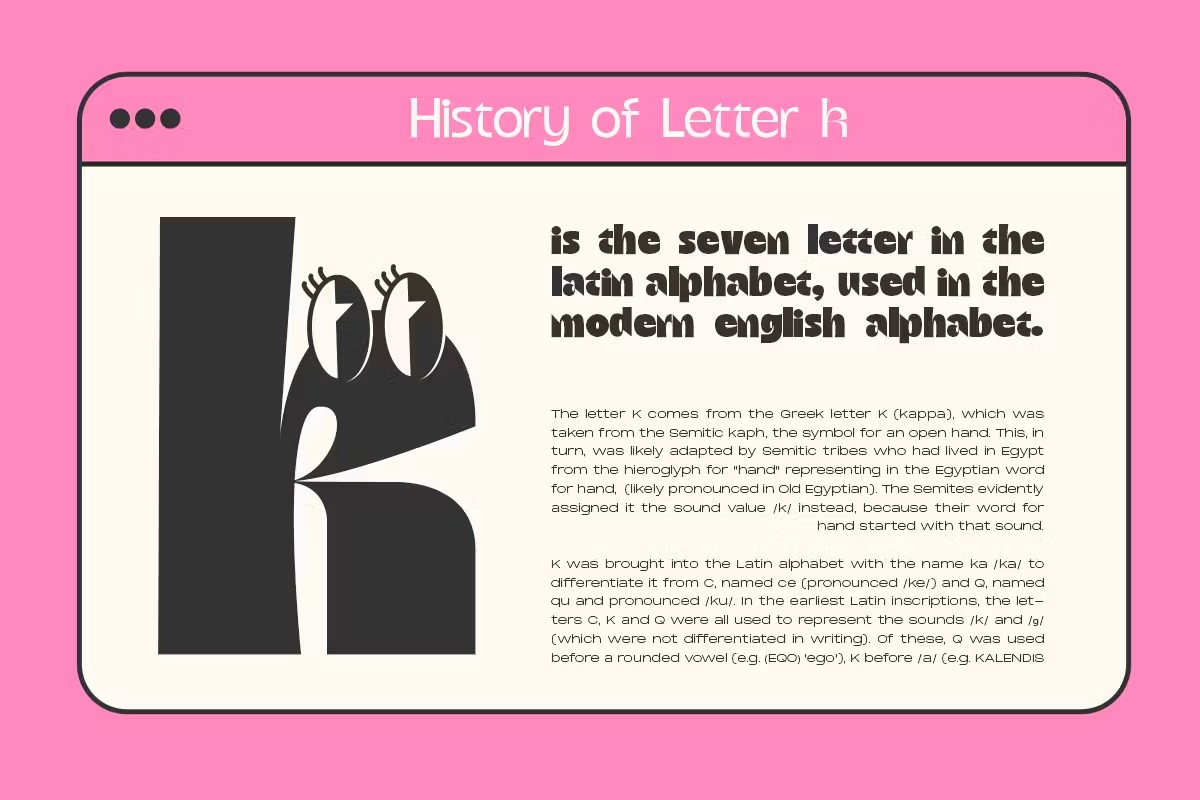现代流行趣味卡通逆反差海报杂志包装标题LOGO设计PSAI英文字体安装包 Gifka – Modern Retro Sans 设计素材 sucaiwan.com