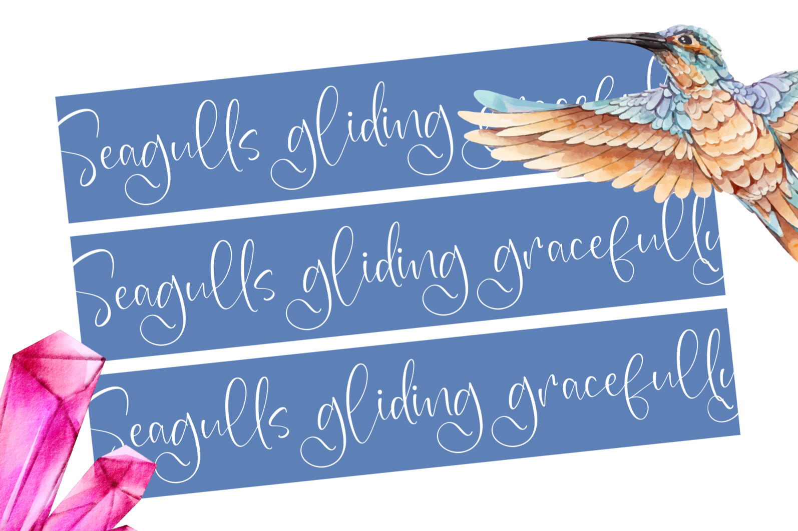 现代优雅社交媒体海报品牌LOGO设计PSAI手写签名英文字体安装包下载 Sparkle Perfection Handwritten Font 设计素材 sucaiwan.com