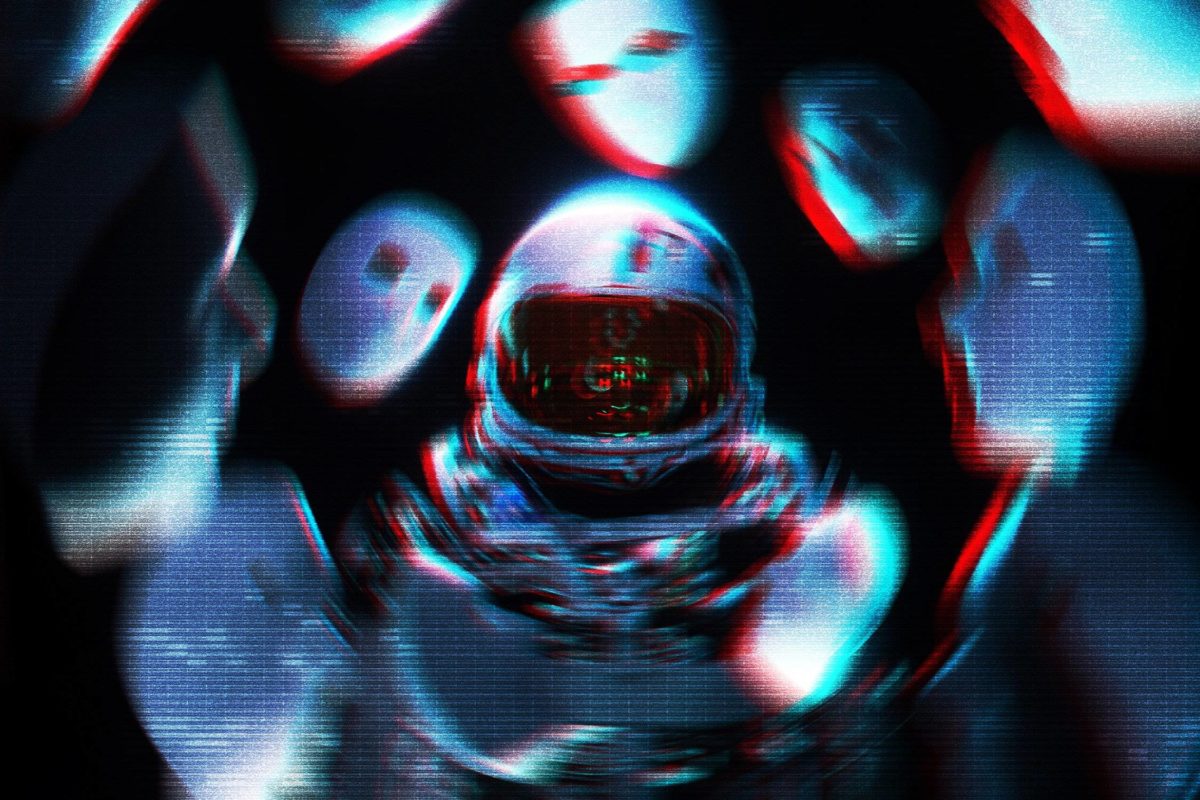 潮流酸性迷幻旋转扭曲模糊故障特效图片效果PSD模板素材 Radial Blur Photo Effect 图片素材 sucaiwan.com