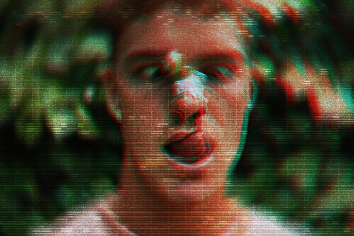 潮流酸性迷幻旋转扭曲模糊故障特效图片效果PSD模板素材 Radial Blur Photo Effect 图片素材 sucaiwan.com