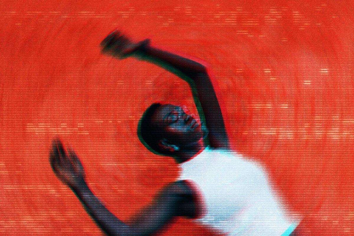 潮流酸性迷幻旋转扭曲模糊故障特效图片效果PSD模板素材 Radial Blur Photo Effect 图片素材 sucaiwan.com