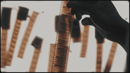 Acidbite 33个复古酸性胶卷手工打孔扫描纹理电影过渡覆盖层 PUNCH HOLE TRANSITIONS , sucaiwan.com