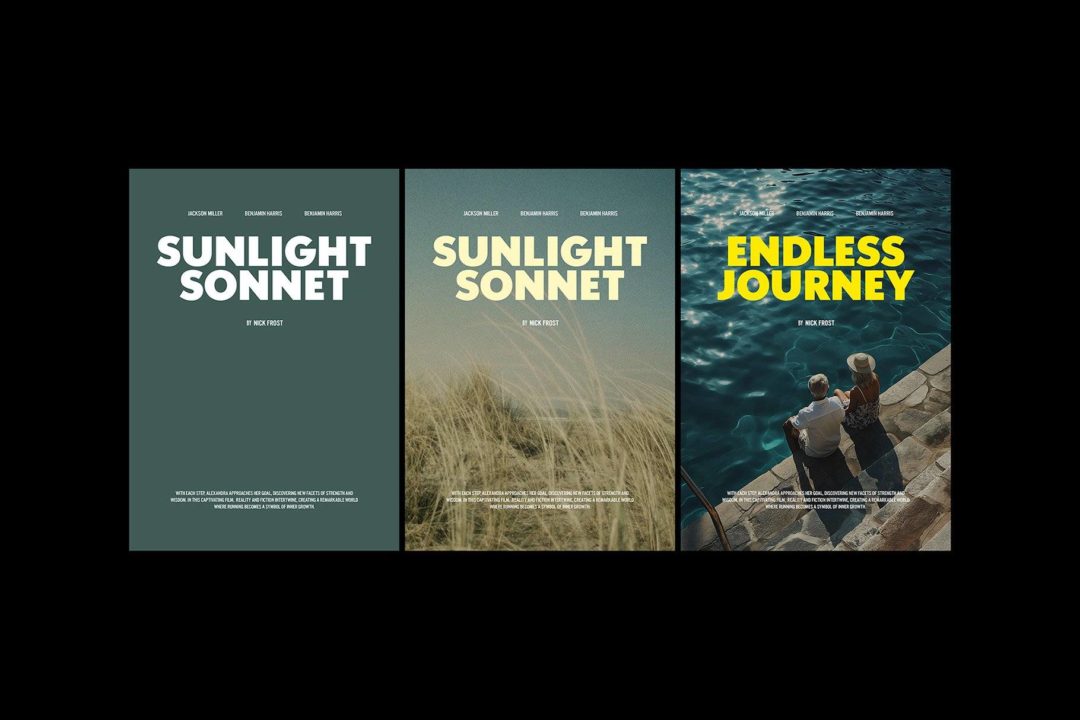 6款时尚创意A4竖版电影宣传海报单页设计PSD分层源文件下载 Movie Posters Collection 设计素材 sucaiwan.com