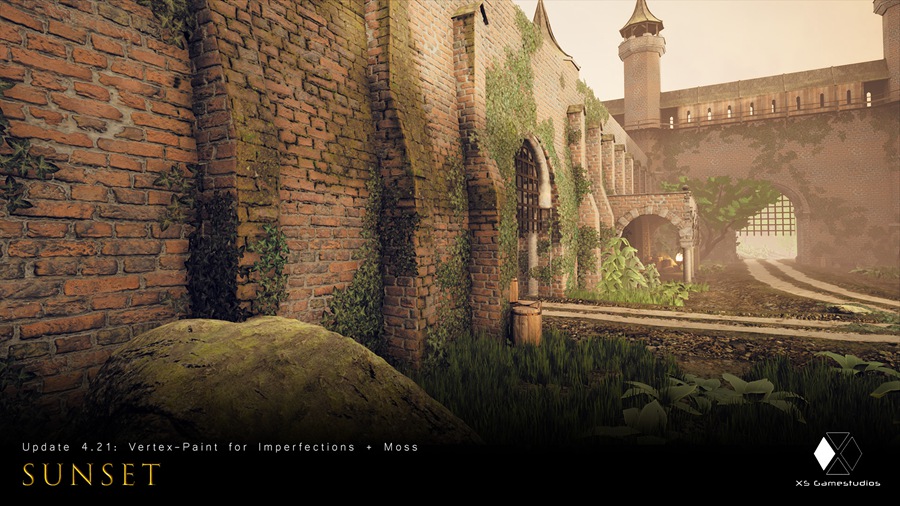 UE素材 日落场景中世纪砖砌城堡建筑教堂房屋3D模型素材 Unreal Engine – Sunset – Modular Medieval Brick Buildings 样机素材 第9张-素材湾丨精选海外优质设计素材资源 UE素材 日落场景中世纪砖砌城堡建筑教堂房屋3D模型素材 Unreal Engine – Sunset – Modular Medieval Brick Buildings 样机素材 sucaiwan.com