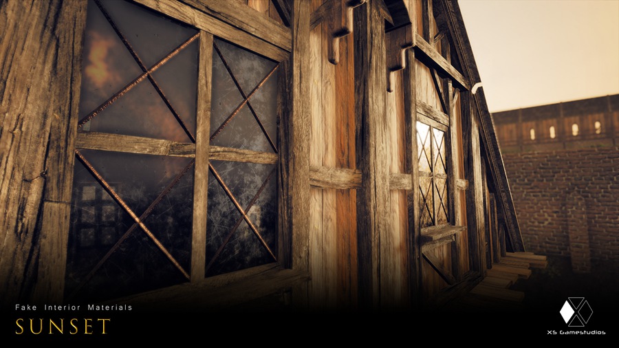 UE素材 日落场景中世纪砖砌城堡建筑教堂房屋3D模型素材 Unreal Engine – Sunset – Modular Medieval Brick Buildings 样机素材 第11张-素材湾丨精选海外优质设计素材资源 UE素材 日落场景中世纪砖砌城堡建筑教堂房屋3D模型素材 Unreal Engine – Sunset – Modular Medieval Brick Buildings 样机素材 sucaiwan.com