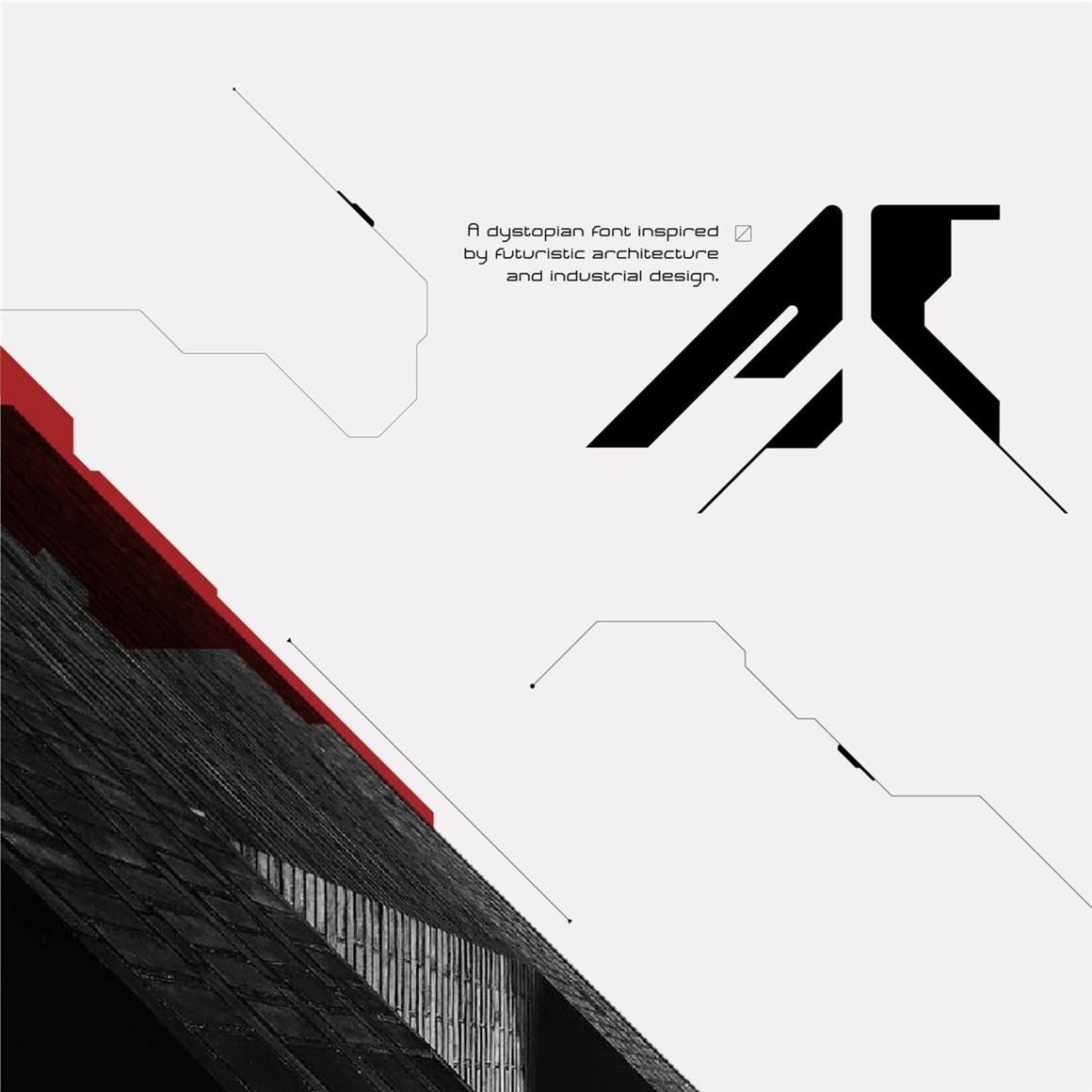 Studio Innate 赛博朋克反乌托邦未来主义几何线条海报LOGO英文字体包 ArcType 设计素材 第5张-素材湾丨精选海外优质设计素材资源 Studio Innate 赛博朋克反乌托邦未来主义几何线条海报LOGO英文字体包 ArcType 设计素材 sucaiwan.com