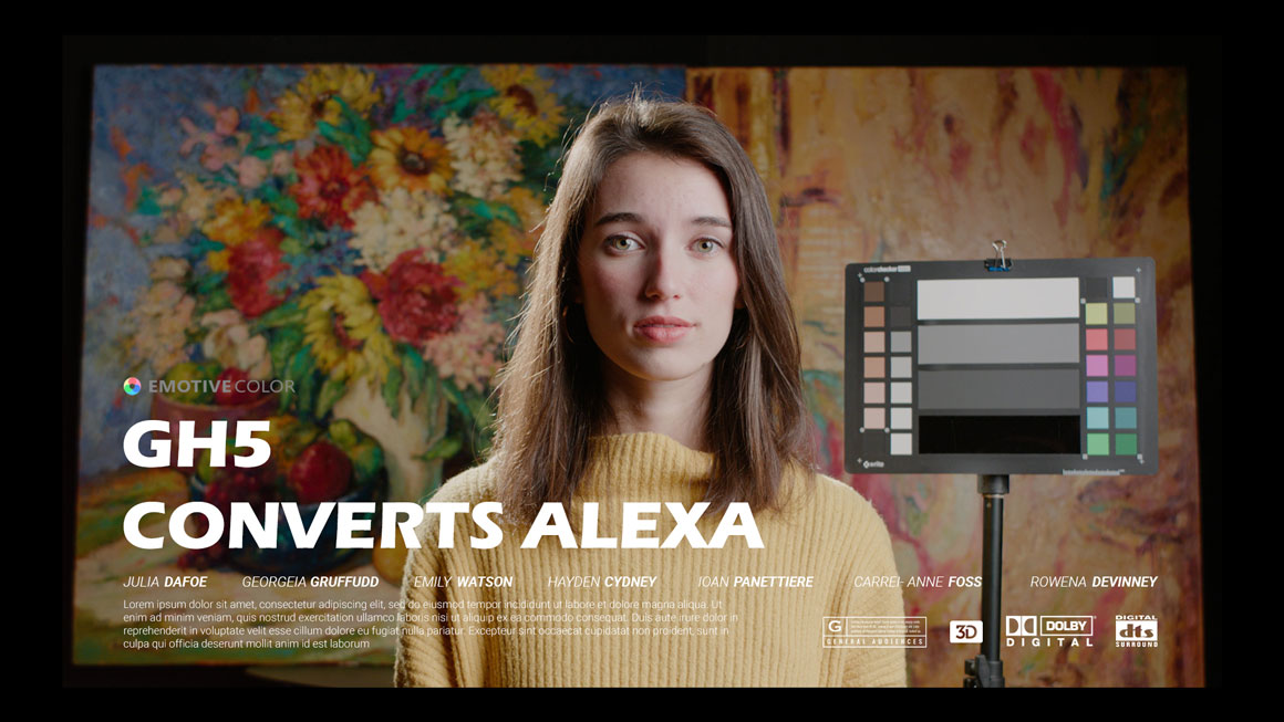 Emotive Color 松下GH5转阿莱色彩LUT调色预设包 GH5 CONVERTS ALEXA EMOTIVE COLOR GHALEX LUTS 插件预设 sucaiwan.com