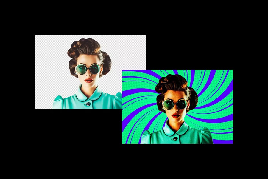 复古老式卡通漫画Riso印刷半色调照片效果人像照片修图PS特效滤镜插件样机模板 Bright Comic Book Photo Effect 插件预设 sucaiwan.com