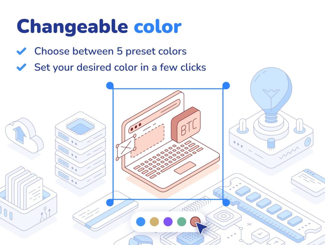 100款现代时尚区块链网络云服务科技等距2.5D插图AI/PS/XD矢量设计素材 Outline isometric illustration set 图片素材 第7张-素材湾丨精选海外优质设计素材资源 100款现代时尚区块链网络云服务科技等距2.5D插图AI/PS/XD矢量设计素材 Outline isometric illustration set 图片素材 sucaiwan.com