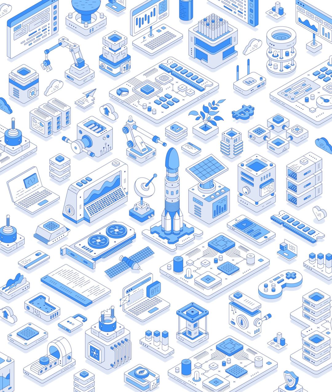 100款现代时尚区块链网络云服务科技等距2.5D插图AI/PS/XD矢量设计素材 Outline isometric illustration set 图片素材 第12张-素材湾丨精选海外优质设计素材资源 100款现代时尚区块链网络云服务科技等距2.5D插图AI/PS/XD矢量设计素材 Outline isometric illustration set 图片素材 sucaiwan.com